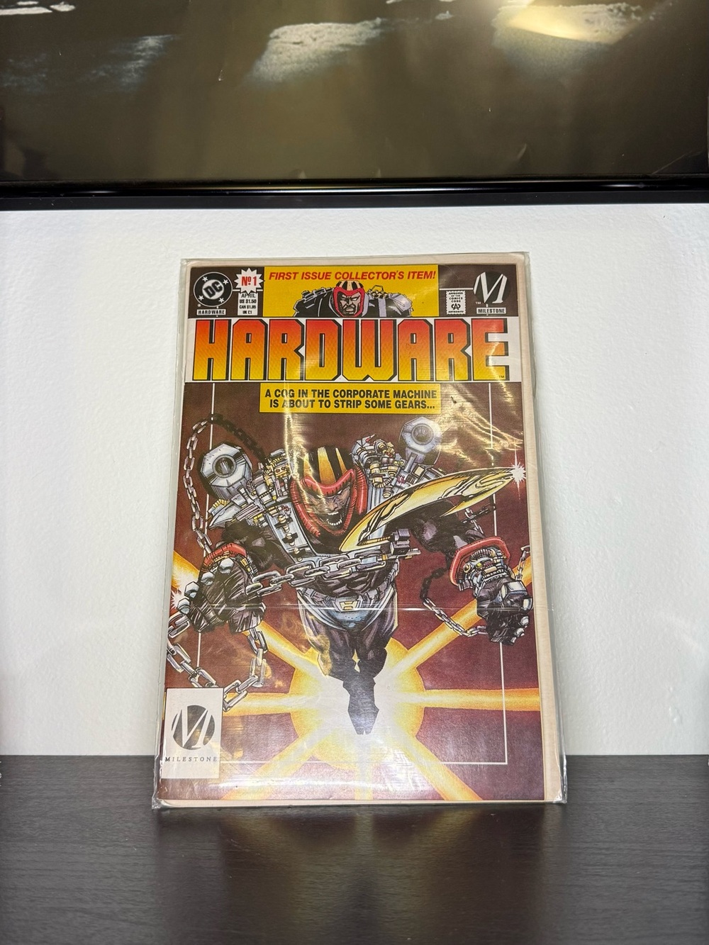 New Vintage 1990s Hardware #1 DC Comics Comic Book Milestone